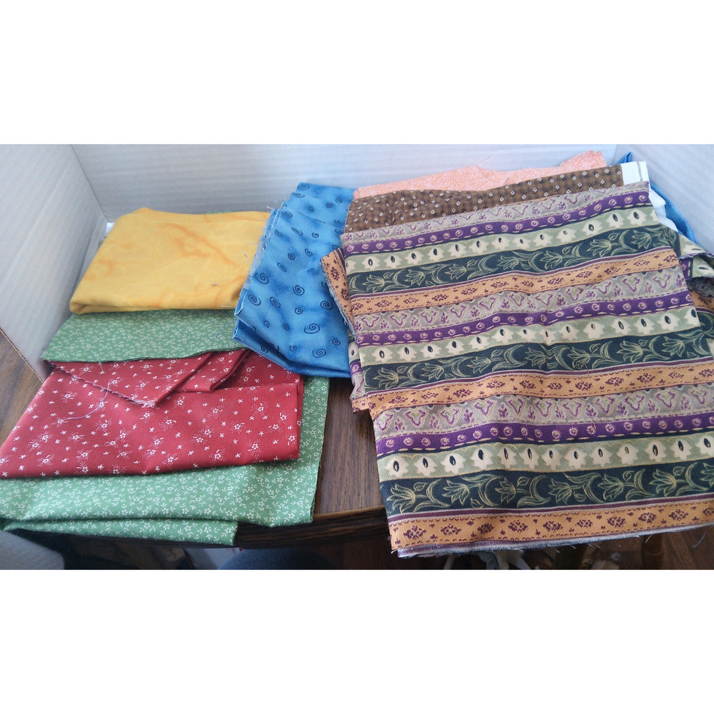 2 Pounds Of Assorted Fabric Remnants